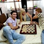 First pic of 18yo blonde teen fucks for cash in bed