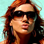 Fourth pic of Sex Previews - Kety Pearl luscious nude redhead is toying her wet pussy