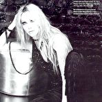 Second pic of Heather Locklear sexy posing scans from mags