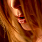 Fourth pic of Amber Sym peels off her lingerie to expose her endless beauty
