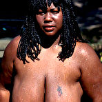 Second pic of Fully mega boobs ebony chubby mom playing water under pressure - Ebony fattie exposin big boobs - Fat mega boobs ebony mom playing pressure water