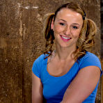 First pic of SexPreviews - Jessie Coxxx pigtailed blonde with thight highs is bound to suck cock