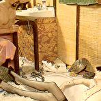 Fourth pic of Retro couple taking a dirty shower after a real party night!