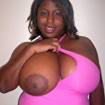 Fourth pic of Plump choco hot mature babe showing off her large melons - Large melons on choco babe - Choco hot babe showing off her large melons