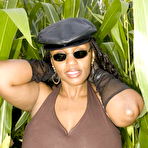 First pic of Black breasted plump Carol shows her massive melons