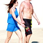 First pic of Cindy Crawford caught on the beach in Mexico