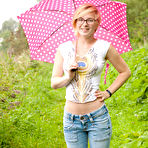 First pic of Nandine Posing Outdoors - Abby Winters