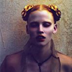 Second pic of Lara Stone posing sexy, topless and fully nude