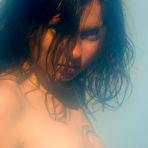 Fourth pic of Anna S - Anna S takes her tight gown on the beach and shows her wet hungry meat hole.
