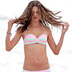 Third pic of Alessandra Ambrosio sexy in bikini photoshoot