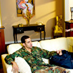 First pic of Victoria Lawson welcomes the soldier home with steamy sex