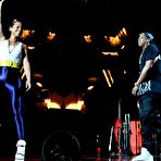 Fourth pic of Alicia Keys performs at Yankee Stadium stage