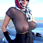 First pic of Kelly Madison seduces her husband's chauffeur with her huge natural tits