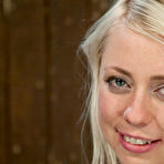 Fourth pic of SexPreviews - Lorelei Lee cute blonde girl bound in metal until she cums
