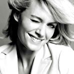 Second pic of Amber Valletta sexy, topless and fully nude