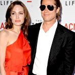 Third pic of Angelina Jolie posing at Premiere of The Tree of Life