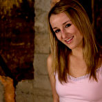 First pic of SexPreviews - Jessie Coxxx adorable young blonde suspended in metal and brutally machine fucked