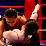 Second pic of Sex Previews - Samantha Bentley dominant brunette lesbian in sex catfight with Angelica Kitten