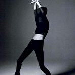Third pic of Anja Rubik sexy and naked b-&-w photos