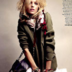 Third pic of Anja Rubik sexy and topless scans from mags