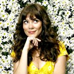 Second pic of Anna Friel in red and yellow dresses