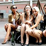 First pic of Young nude girls enjoying lesbian group sex - Watch free porn movie