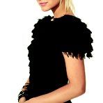 Second pic of Ashlee Simpson sexy posing scans from mags