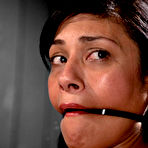 Second pic of SexPreviews - Beretta James in suspension bondage with nipple torment and intense orgasms