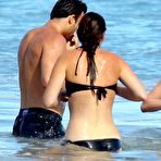 Third pic of Avril Lavigne nipple slip at Malibu beach paparazzi shots