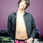 Second pic of Hot new pattern Tantrum Desire stars in his debuet alone this week on homoemo male mutual masturbatio at Homo EMO!