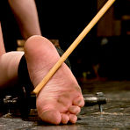 Second pic of SexPreviews - Piercing Calico box bound nipples stretched her pussy double toy fucked