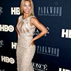 Second pic of Beyonce Knowles in tight night dress at premiere