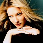 Second pic of Cate Blanchett non nude posing scans from mags