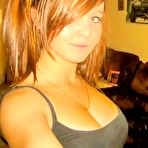 First pic of Real amateur girlfriends having sexBlonde coed teen strips off indoors and posing for the camera