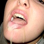 Second pic of Real amateur girlfriends having sexBlonde coed teen strips off indoors and posing for the camera