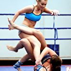 Second pic of Sex Previews - Colette W amateur lesbian in bitches hardcore catfight with Bailee