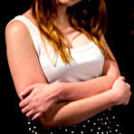 First pic of SexPreviews - Marie McCray redhead bound in metal is made to cum with toys