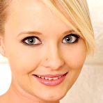 Third pic of Sex Previews - Blonde young babe Katsi strips her pink clothes in bathroom