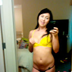 First pic of Megan Piper - Megan Piper takes her clothes off on the bed and exposes her amazing teen body.