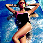 Second pic of Daria Werbowy sexy mag scans and topless paparazzi shots