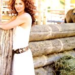 Third pic of Debra Messing sexy posing scans from mags