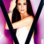 Second pic of Demi Moore sexy posing scans from mags