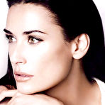 Fourth pic of Demi Moore sexy posing scans from mags