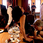 Fourth pic of SexPreviews - Odile kinky redhead sub attends a bdsm the upper floor sex party