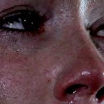 Third pic of SexPreviews - Nicki Blue curly blonde is bound in chains with her pussy in spread