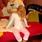 First pic of Nice ass blonde teen gets pounded