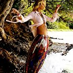 Third pic of Elle Macpherson posing sexy and topless