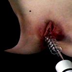 Third pic of Cruel suspension of a hot naked babe