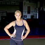 First pic of Sex Previews - Lana and Leda lesbian amateur babes in oil wrestling match