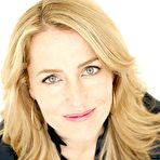First pic of Gillian Anderson non nude posing scans from mags